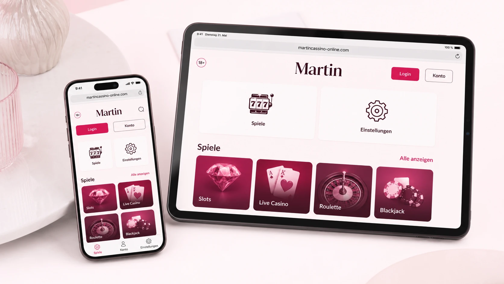 Nutzung auf Android und iOS